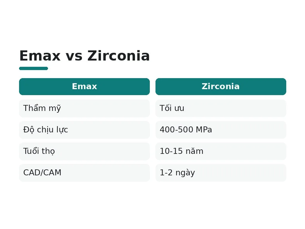 Sứ Emax: thẩm mỹ tối ưu cho răng cửa